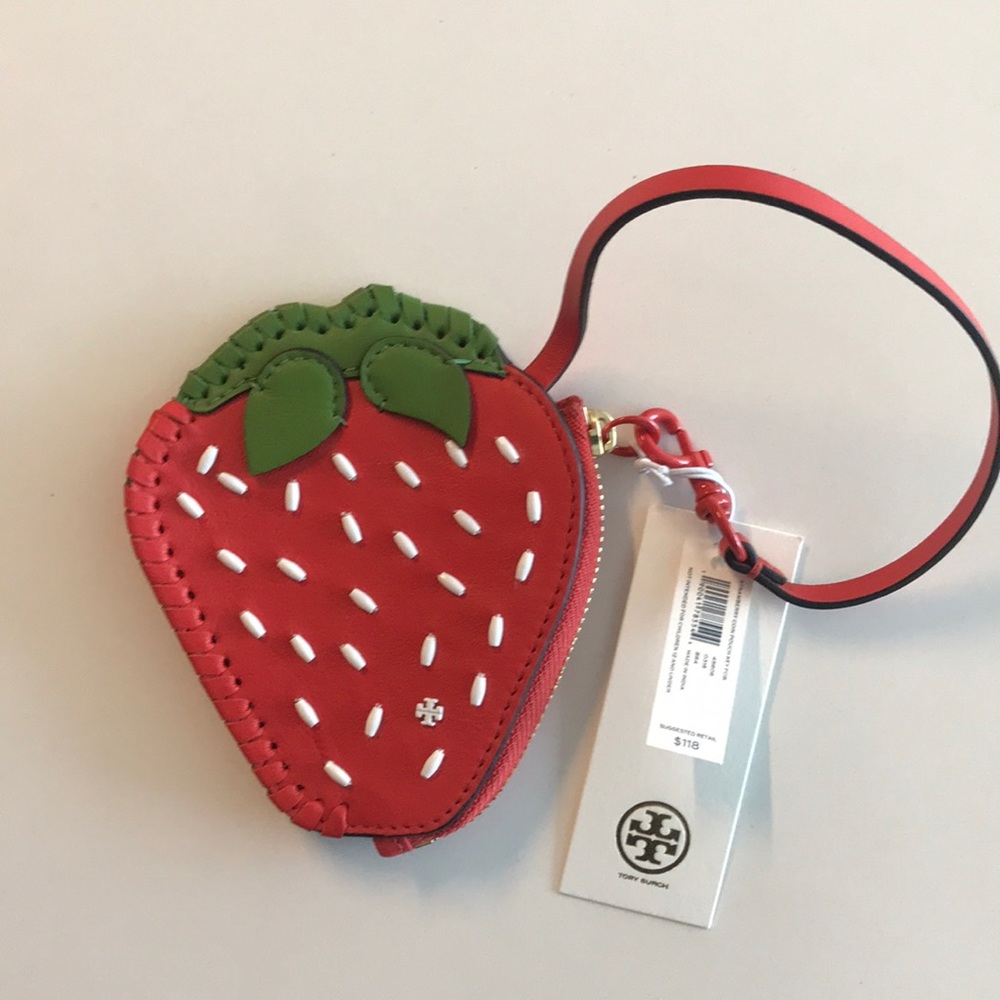 Tory Burch Strawberry Coin pouch